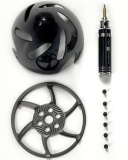 XOAR Carbon Spinner 89mm Elektro 3-Blatt