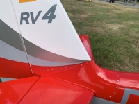 Bausatz 42% VAN’s RV4 Design weiß/rot/silber 