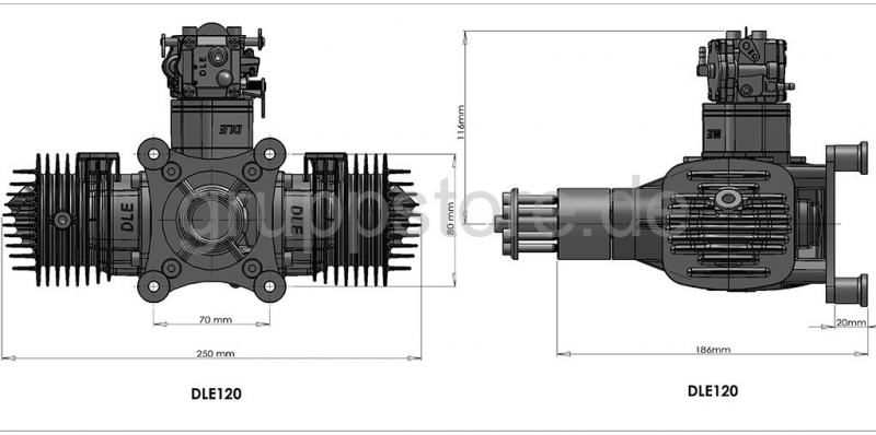 DLE elektrische Benzinpumpe - Grupp-Modellbau